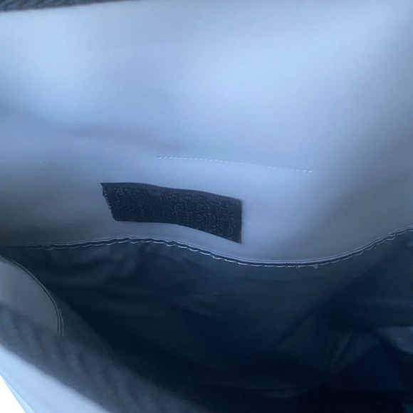 BACKPACK COOLER Blue Grey Roll-Top Velcro Closure Oversized New Without Tags - Picture 13 of 14